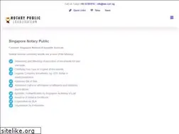 Sites similar to singaporenotarypublic.com