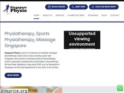 Sites similar to singaporephysio.com