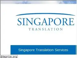 Sites similar to singaporetranslation.com