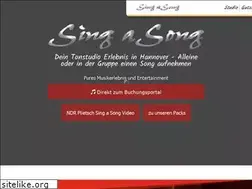 Sites similar to singasong-hannover.de