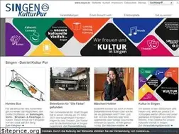 Sites similar to singen-kulturpur.de