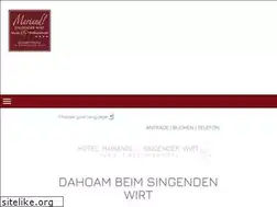 Sites similar to singenderwirt.de