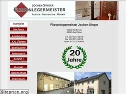 Sites similar to singer-fliesen.com