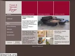 Sites similar to singer-fliesen.de