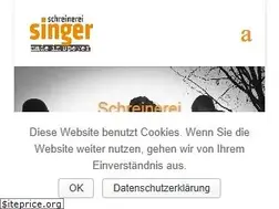 Sites similar to singer-schreinerei.de