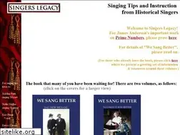 Sites similar to singerslegacy.com