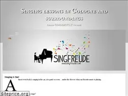 Sites similar to singfreude.com