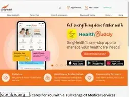 Sites similar to singhealth.com.sg