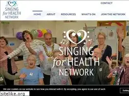 Sites similar to singingforhealthnetwork.co.uk