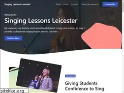 Sites similar to singinglessonsleicester.com