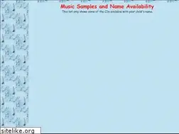 Sites similar to singingmyname.com