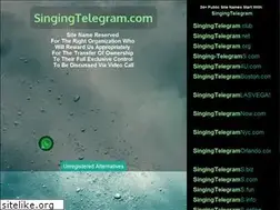 Sites similar to singingtelegram.com