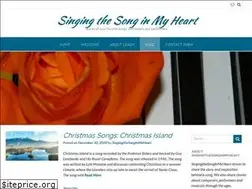 Sites similar to singingthesonginmyheart.com