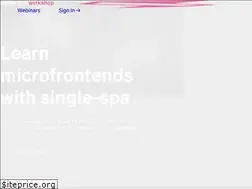 Sites similar to single-spa-workshop.com