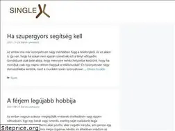 Sites similar to single-x.hu