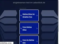 Sites similar to singleboersen-test-im-ueberblick.de