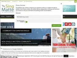 Sites similar to singlematters.com