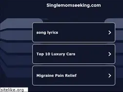 Sites similar to singlemomseeking.com