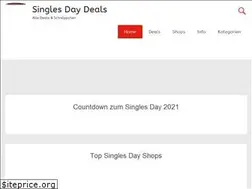 Sites similar to singles-day-deals.de