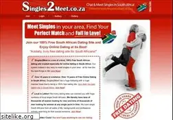 Sites similar to singles2meet.co.za