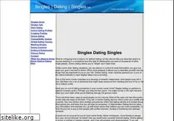 Sites similar to singlesdatingsingles.net