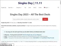 Sites similar to singlesday-1111.com