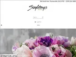 Sites similar to singletarysflowers.com