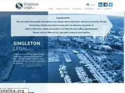 Sites similar to singletonlegal.com