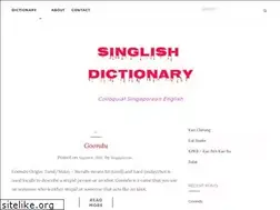 Sites similar to singlish.net