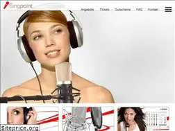 Sites similar to singpoint.de