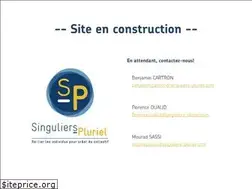 Sites similar to singuliers-pluriel.com