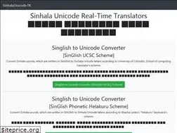 Sites similar to sinhalaunicode.tk