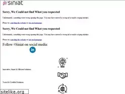 Sites similar to siniatexport.com