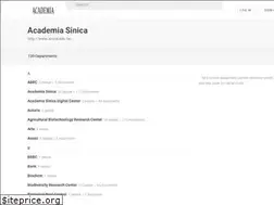 Sites similar to sinica.academia.edu