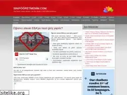 Sites similar to sinifogretmenim.com