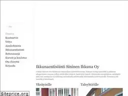 Sites similar to sininenikkuna.com