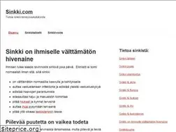 Sites similar to sinkki.com