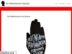 Sites similar to sinmilitarizacion.mx