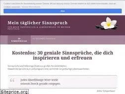 Sites similar to sinn-spruch.de