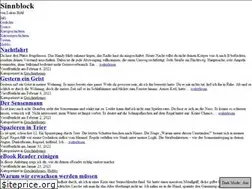 Sites similar to sinnblock.de