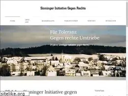 Sites similar to sinninger-initiative.de