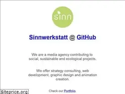 Sites similar to sinnwerkstatt.github.io