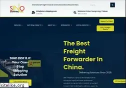Sites similar to sino-shipping.com