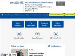Sites similar to sinolabelexpo.com