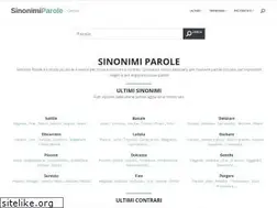 Sites similar to sinonimiparole.it