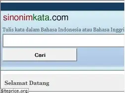 Sites similar to sinonimkata.com