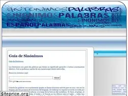 Sites similar to sinonimos.org.es