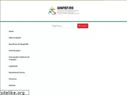 Sites similar to sinpefrs.com.br