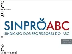 Sites similar to sinpro-abc.org.br