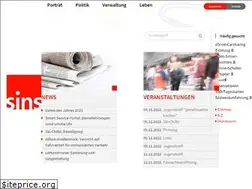 Sites similar to sins.ch